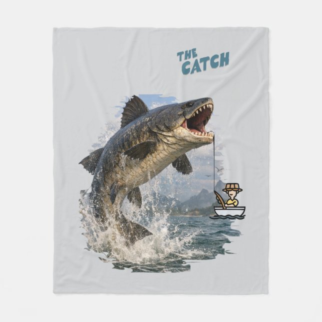 The catch fleece blanket (Front)