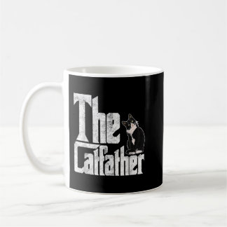 The Catfather Cat Father Mafia Whiskers Male Daddy Coffee Mug