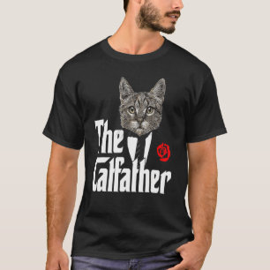 The Catfather Father's Day   Design T-Shirt