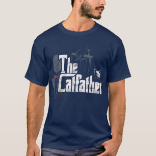 The Catfather Shirt, Funny Cat Dad Lover Gift T-Shirt