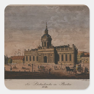 The Cathedral, Berlin Square Sticker