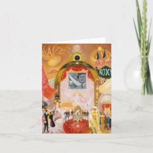 The Cathedrals of Broadway by Florine Stettheimer Thank You Card