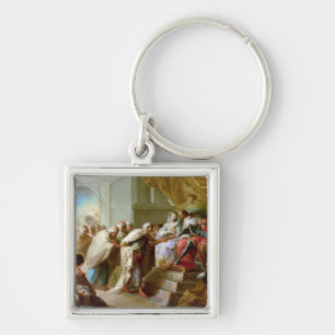 The Catholic King and Queen Keychain
