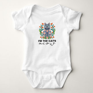The Cat's Meow Baby Bodysuit