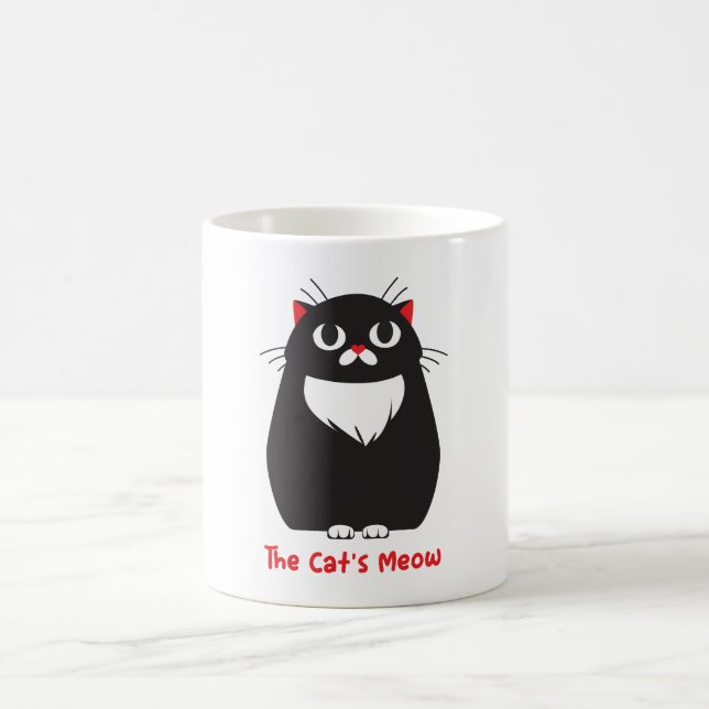 The Cat's Meow Coffee Mug (Center)