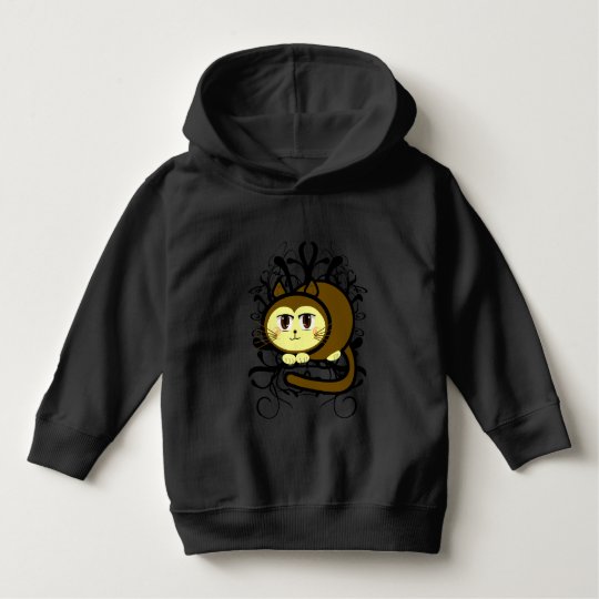 The Cat's Meow With Swirls Hoodie