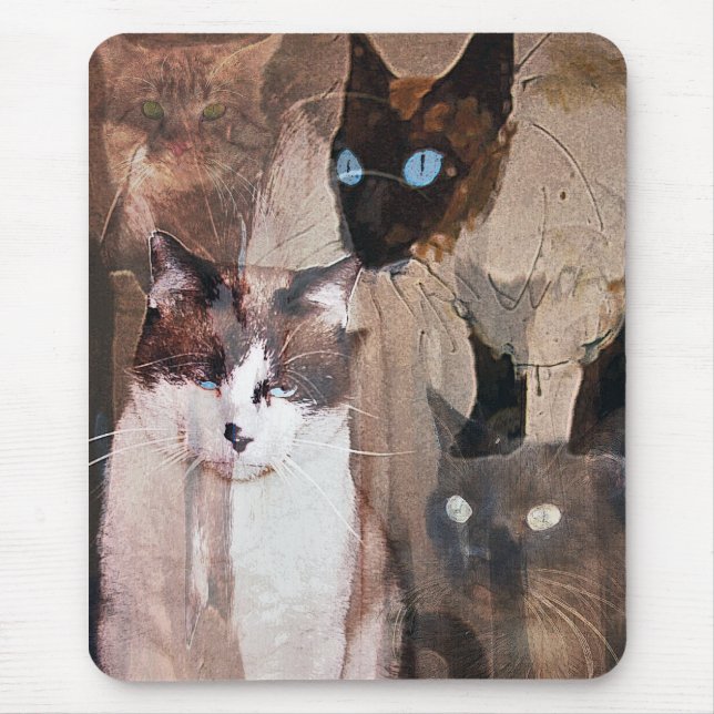 The Cats Mouse Pad (Front)