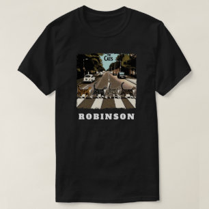 The Cats Music Lover Custom Name Personalized T-Shirt