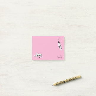The Cats of cadstudios Pink Post-it Notes