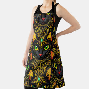 The Cats of the Velvet Veil Apron