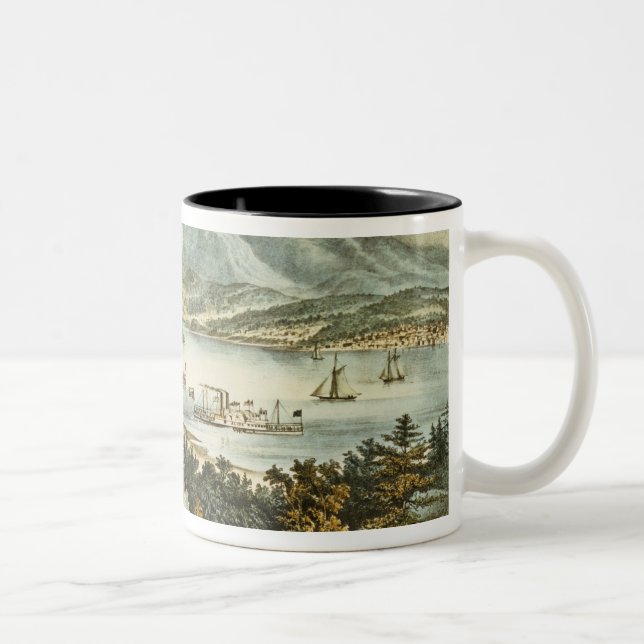 The Catskill Mountains Two-Tone Coffee Mug (Right)