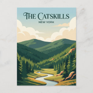 The Catskills New York Postcard