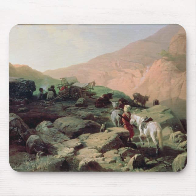 The Caucasus, 1872 Mouse Pad (Front)