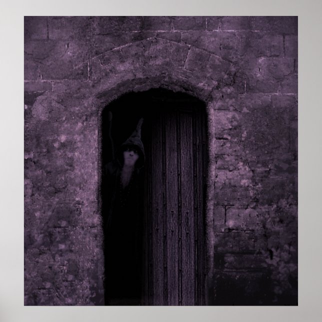 The Cautious Wizard Poster (Front)