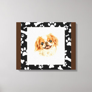 The Cavalier King Charles Spaniel Canvas Wall Art