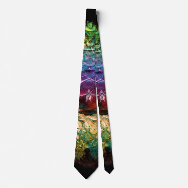 "The Cave Of Mistakes" Men's Tie (Front)