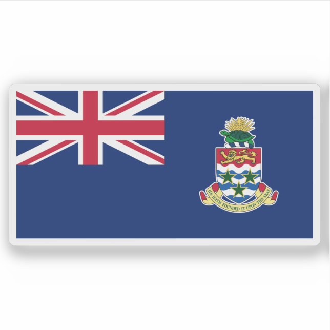 The Cayman Islands flag, Overseas Territory (Front)