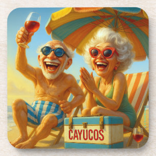 "THE CAYUCOS FOREVER COOL KIDS" COASTERS. COASTER