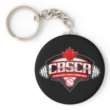 The CBSCA 2.25" Basic Button Keychain