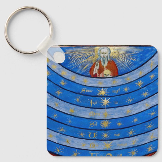 The Celestial Fields Keychain (Front)