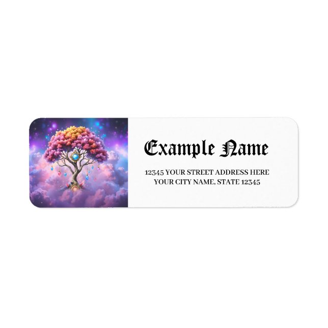 The Celestial Tree of Becoming.  (Front)