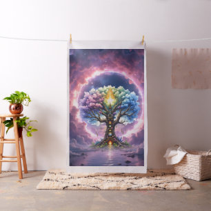 The Celestial Tree of Eternal Realms. Fabric