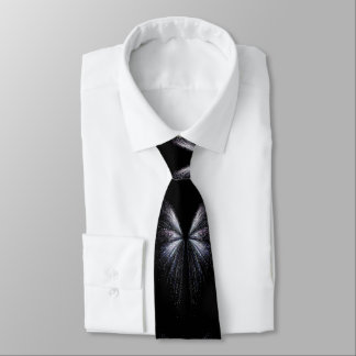 The "Celestial Wings" Premium Abstract Necktie