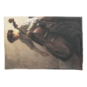 The Cellist (by Joseph DeCamp) Pillowcase