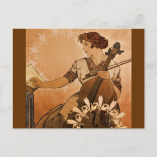 The Cellist Postcard