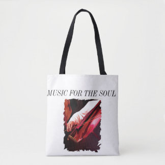 The Cello Player Tote Bag