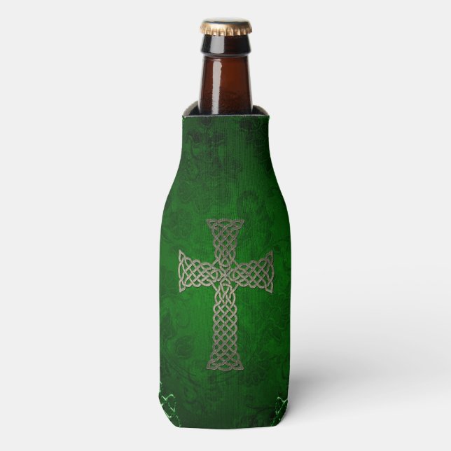 The celtic cross bottle cooler (Bottle Front)