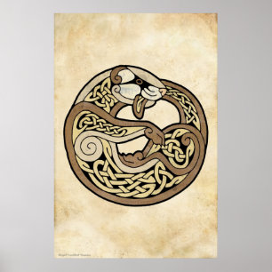 The Celtic Ferret Poster