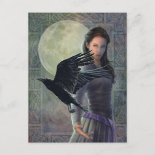 The Celtic Raven Postcard