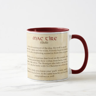 The Celtic Wolf Mug