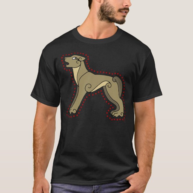 The Celtic Wolf T-Shirt (Front)