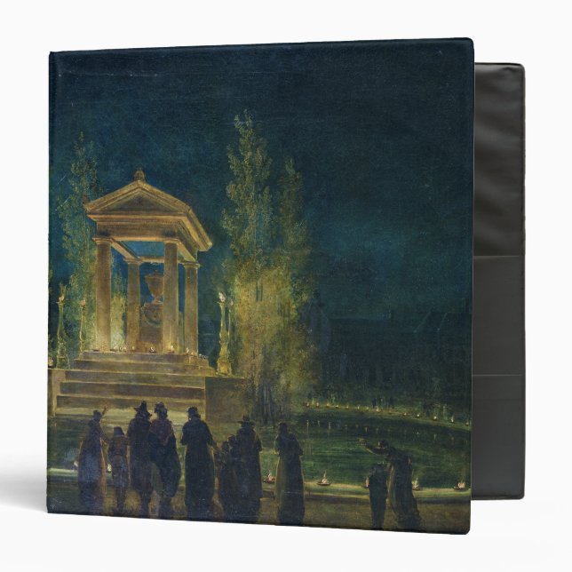 The Cenotaph of Jean Jacques Rousseau Binder (Front/Inside)
