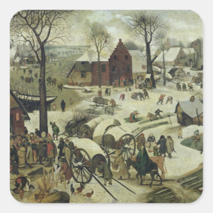 The Census at Bethlehem 2 Square Sticker