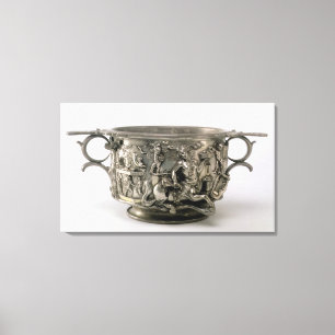 The Centaur Cup, Gallo-Roman, from the Berthouvill Canvas Print