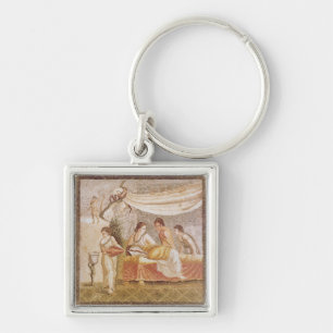 The Centocelle Mosaic Keychain
