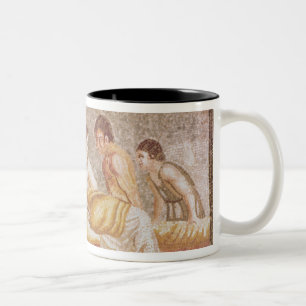 The Centocelle Mosaic Two-Tone Coffee Mug