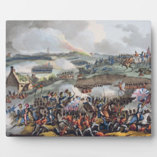 The Centre of the British Army in Action at the Ba Plaque