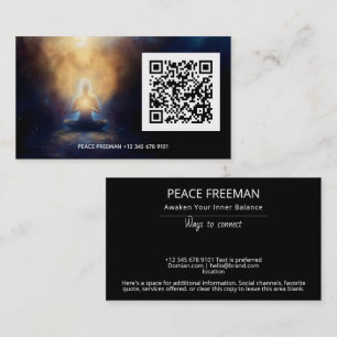 The Centre Within   Mindful Stillness Business Card