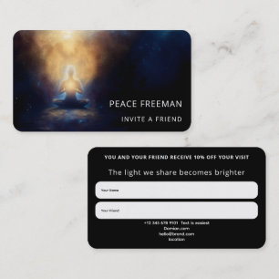 The Centre Within   Mindful Stillness Business Card