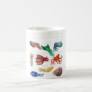 The Cephalopod Octopus Squid Cuttlefish Coffee Mug