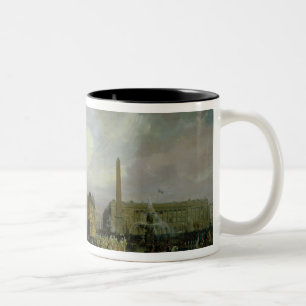 The Ceremony for the Return of Napoleon's Ashes Two-Tone Coffee Mug