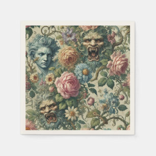 The Cerulean Muse – Gothic Victorian Napkin