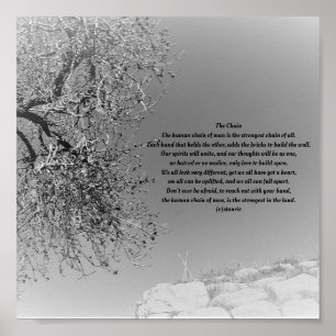 The Chain poem poster