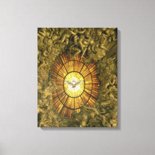 The chair of St.Peter Canvas Print