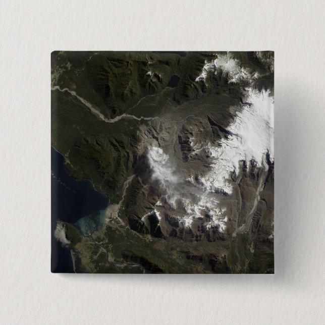 The ChaitÃ¯Â¿Â½n Volcano 2 Inch Square Button (Front)