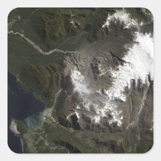 The ChaitÃ¯Â¿Â½n Volcano Square Sticker (Front)